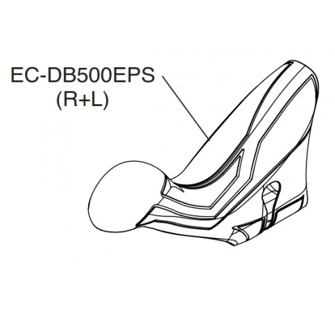 H11 gumy na páky, EPS řazení (pár), ČERNÉ
