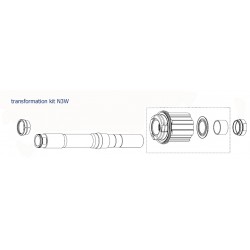 KIT N3W pro přestavbu zap. kol DB s osou HH12