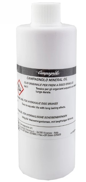 DB Minerální olej  pro DB Campagnolo, ČERVENÝ, 350 ml (viz. popis)