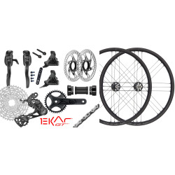 Sada Ekar GT DB 1x13, 172,5mm 36z, BSA