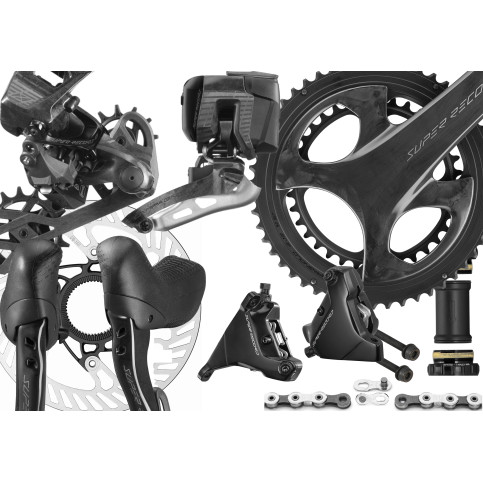 Sada SUPER RECORD X WRL 2x13 gravel, NOVINKA