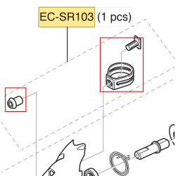 Objímka řadící páky EP