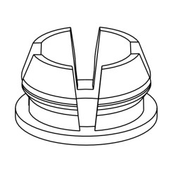 Vložka ventilku zap.kol Bora a Bullet