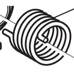 Pružina osového šroubu přehazovačky 10s, 11s