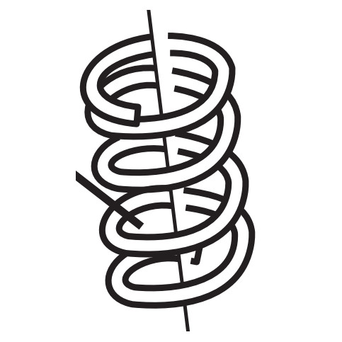 Pružina seřizovacího šroubu přehazovačky