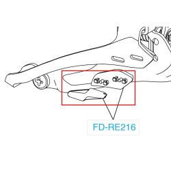 Vložka přesmykače Record 12s, Chorus 12s